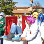 Pustni sprevod: ogromno ljudi (in športnikov) tudi v Sovodnjah