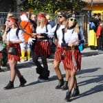 Pustni sprevod: ogromno ljudi (in športnikov) tudi v Sovodnjah