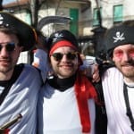 Pustni sprevod: ogromno ljudi (in športnikov) tudi v Sovodnjah