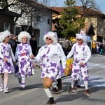 Pustni sprevod: ogromno ljudi (in športnikov) tudi v Sovodnjah