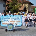Pustni sprevod: ogromno ljudi (in športnikov) tudi v Sovodnjah