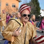 Pustni sprevod: ogromno ljudi (in športnikov) tudi v Sovodnjah