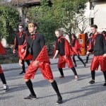 Pustni sprevod: ogromno ljudi (in športnikov) tudi v Sovodnjah
