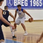 Sport - Kosarka - Breg Mediachem - Veselje po zmagi na tretji polfinalni tekmi play-offa D-lige in napredovanje v visjo C ligo silver