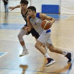 Sport - Kosarka - Breg Mediachem - Veselje po zmagi na tretji polfinalni tekmi play-offa D-lige in napredovanje v visjo C ligo silver