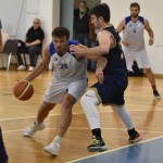 Sport - Kosarka - Breg Mediachem - Veselje po zmagi na tretji polfinalni tekmi play-offa D-lige in napredovanje v visjo C ligo silver