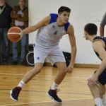 Sport - Kosarka - Breg Mediachem - Veselje po zmagi na tretji polfinalni tekmi play-offa D-lige in napredovanje v visjo C ligo silver