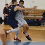 Sport - Kosarka - Breg Mediachem - Veselje po zmagi na tretji polfinalni tekmi play-offa D-lige in napredovanje v visjo C ligo silver