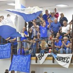 Sport - Kosarka - Breg Mediachem - Veselje po zmagi na tretji polfinalni tekmi play-offa D-lige in napredovanje v visjo C ligo silver