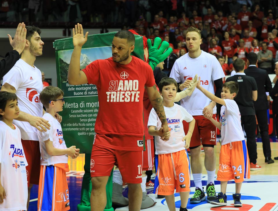 Allianz Domu srečanje Pall. Trieste, Jadran in ZSŠDI