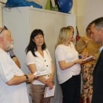 Minister Česnik na obisku pri naših društvih