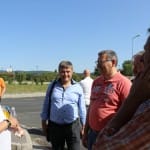 Minister Česnik na obisku pri naših društvih