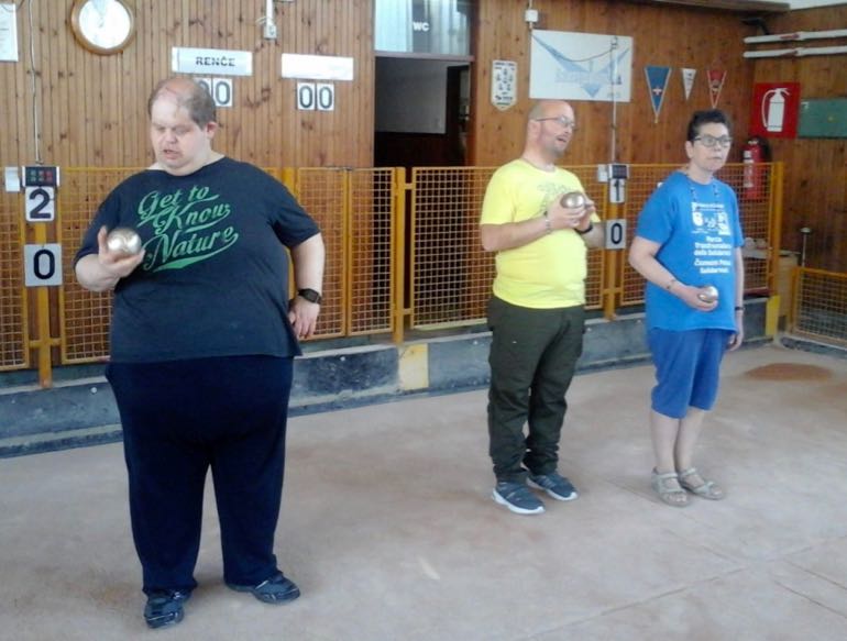 Invalidski šport; balinanje, mali nogomet