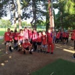 Mladi Zarjini igralci na prirpavah na Rogli