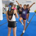 Cheerdance Millenium na kempu v Kopru