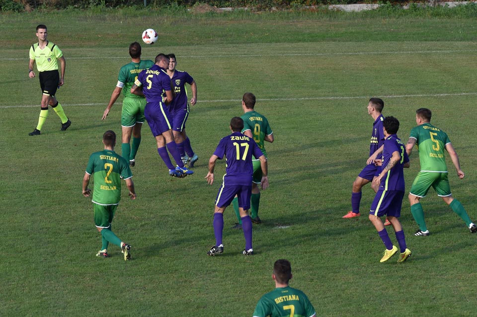 Vizovlje 28-09-2019 - Sport - NOGOMET - PROMOCIJSKA LIGA - Sistiana Sesljan - Zaule