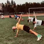 Skupina 32 naših odbojkarjev in odbojkaric na pripravah v Posto