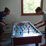 Skupina 32 naših odbojkarjev in odbojkaric na pripravah v Posto