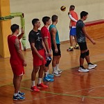 Skupina 32 naših odbojkarjev in odbojkaric na pripravah v Posto