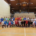 Skupina 32 naših odbojkarjev in odbojkaric na pripravah v Posto