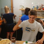 Skupina 32 naših odbojkarjev in odbojkaric na pripravah v Posto