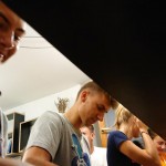 Skupina 32 naših odbojkarjev in odbojkaric na pripravah v Posto