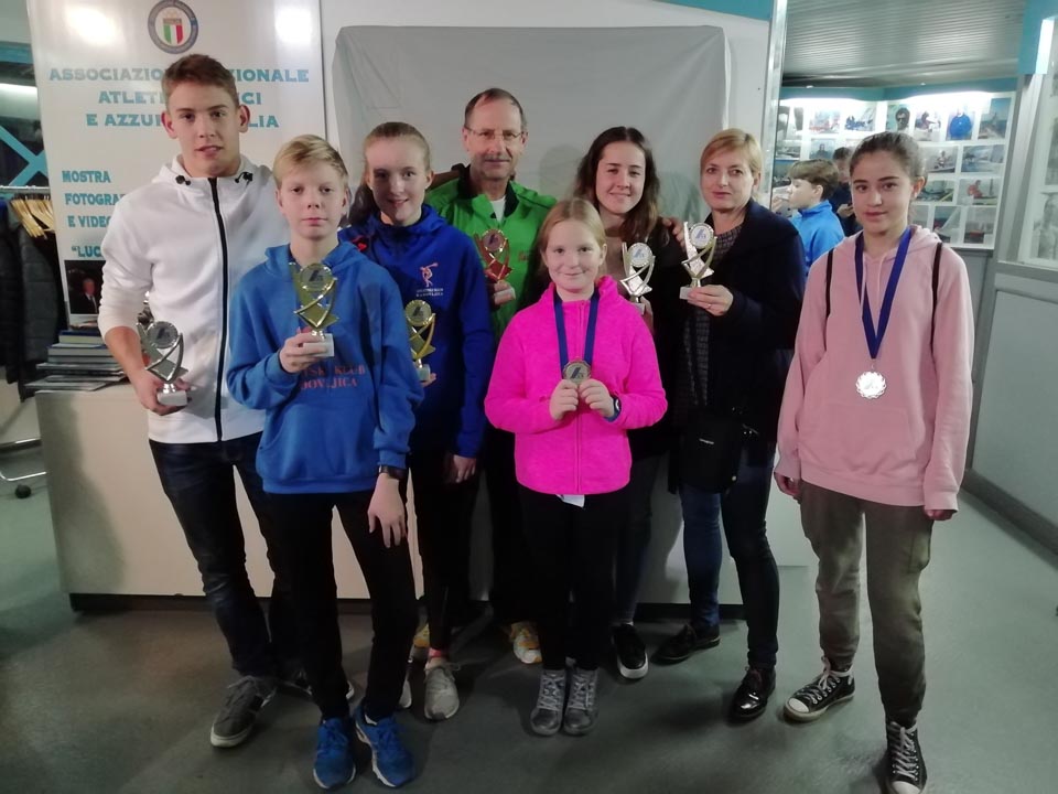 Nagrajevanje v Trstu: po petih letih naš hitrohodec Fabio Ruzzi