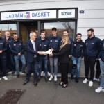 Sport - KOSARKA - JADRAN - odprtje novega sedeza Jadrana pri starem bankomatu pri banki ZKB na Opcinah