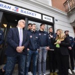 Sport - KOSARKA - JADRAN - odprtje novega sedeza Jadrana pri starem bankomatu pri banki ZKB na Opcinah