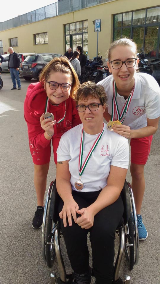 Naši v drugih sredinah: Jasmin Frandoli zlata in srebrna v para