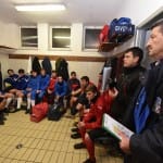 Sport - nogomet - trening nogometne reprezentance Slovencev v Italiji v Dolini