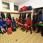 Sport - nogomet - trening nogometne reprezentance Slovencev v Italiji v Dolini