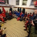 Sport - nogomet - trening nogometne reprezentance Slovencev v Italiji v Dolini