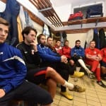 Sport - nogomet - trening nogometne reprezentance Slovencev v Italiji v Dolini