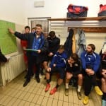Sport - nogomet - trening nogometne reprezentance Slovencev v Italiji v Dolini