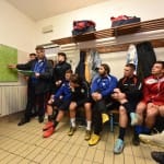 Sport - nogomet - trening nogometne reprezentance Slovencev v Italiji v Dolini