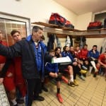Sport - nogomet - trening nogometne reprezentance Slovencev v Italiji v Dolini