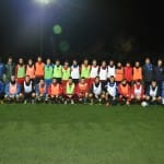 Sport - nogomet - trening nogometne reprezentance Slovencev v Italiji v Dolini