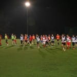Sport - nogomet - trening nogometne reprezentance Slovencev v Italiji v Dolini