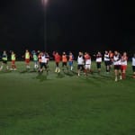 Sport - nogomet - trening nogometne reprezentance Slovencev v Italiji v Dolini