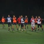 Sport - nogomet - trening nogometne reprezentance Slovencev v Italiji v Dolini