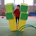 Tri ekipe na šolskem jezikovnem poligonu ZSŠDI v Špetru