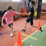 Tri ekipe na šolskem jezikovnem poligonu ZSŠDI v Špetru