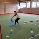 Tri ekipe na šolskem jezikovnem poligonu ZSŠDI v Špetru