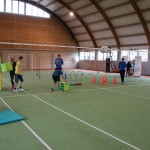 Tri ekipe na šolskem jezikovnem poligonu ZSŠDI v Špetru