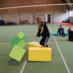 Tri ekipe na šolskem jezikovnem poligonu ZSŠDI v Špetru