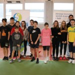 Tri ekipe na šolskem jezikovnem poligonu ZSŠDI v Špetru