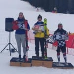 Slalom FIS NJR: slavje Caerine sinigoi med mladinkami