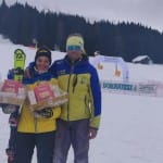 Slalom FIS NJR: slavje Caerine sinigoi med mladinkami
