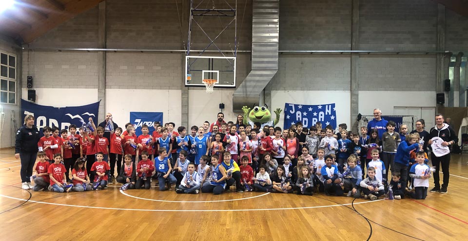 Jadran Minibasket day, Foto AŠD Jadran